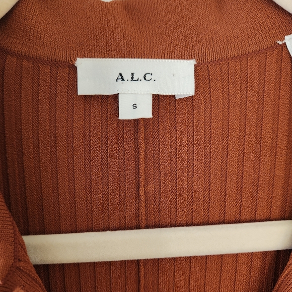 A.L.C. Lance Dress / Cognac/Sz S (Pre-owned) - Picture 7 of 8